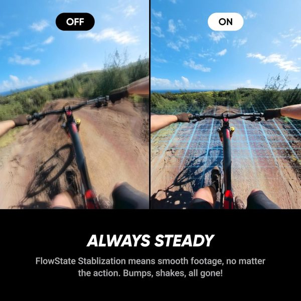 Waterproof 8K 360° Action Camera, Leading Low Light, Invisible Selfie Stick Effect, Rugged and Replaceable Lens, 3-Hour Battery, Built-in Wind Guard, Stabilization, Triple AI Chip Design - Image 6